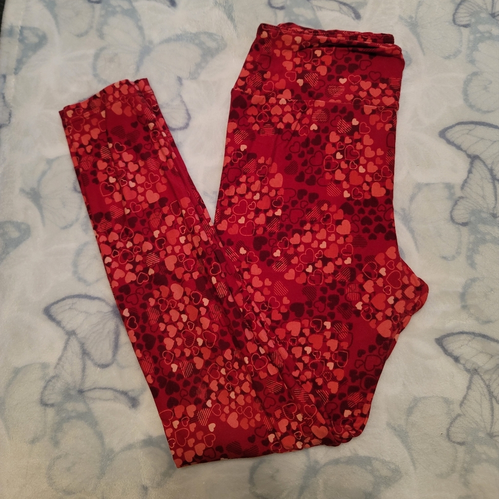 Lularoe Heart Leggings